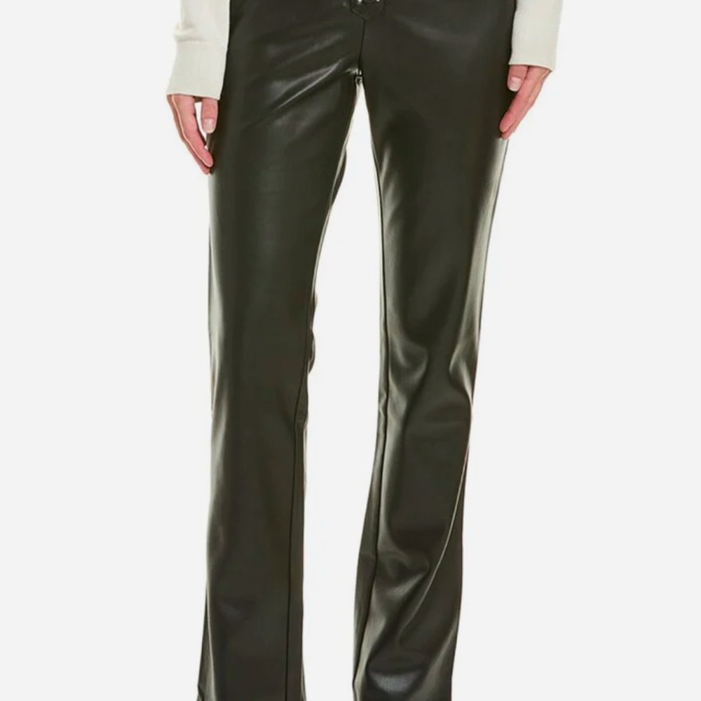 WeWoreWhat Black Straight Leg Pants